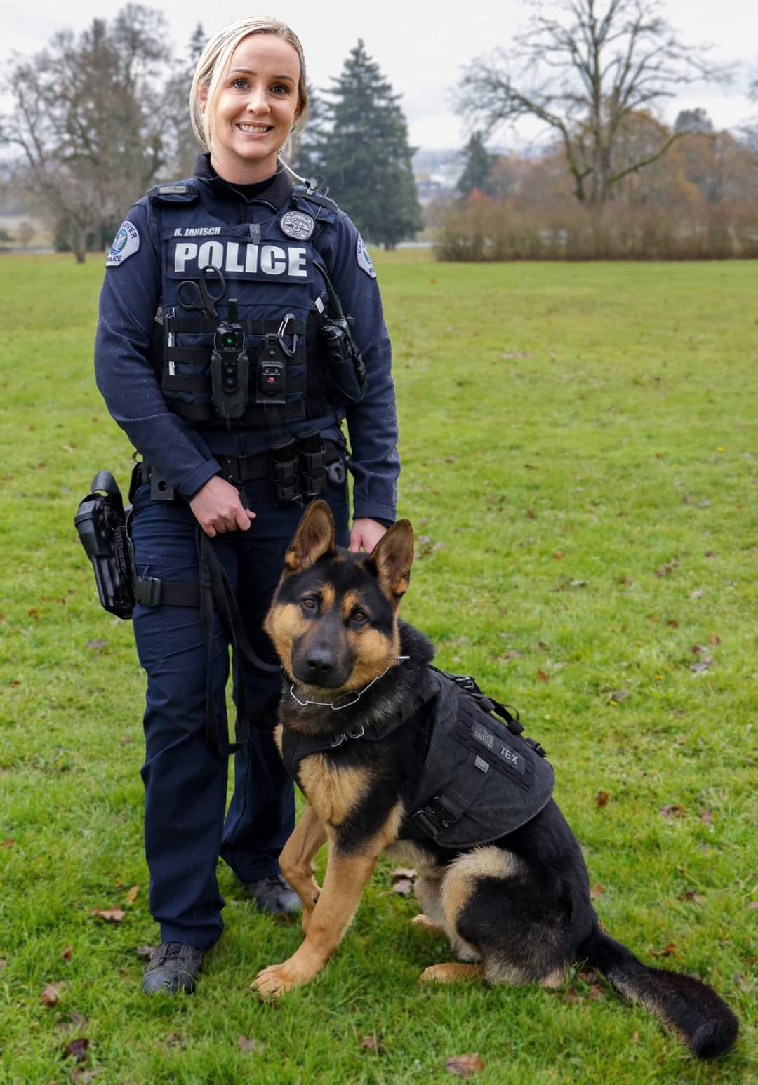 Vancouver Police Has First Woman K9 Handler